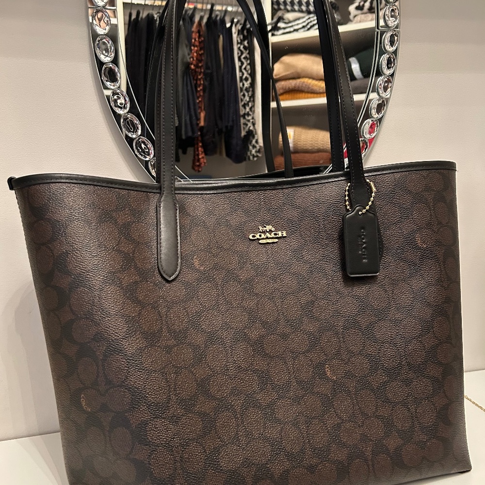 Authentic Coach Tote